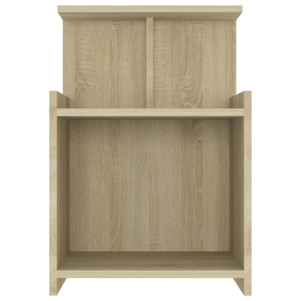 Nachttische 2 Stk. Sonoma-Eiche 40x35x60 cm Holzwerkstoff