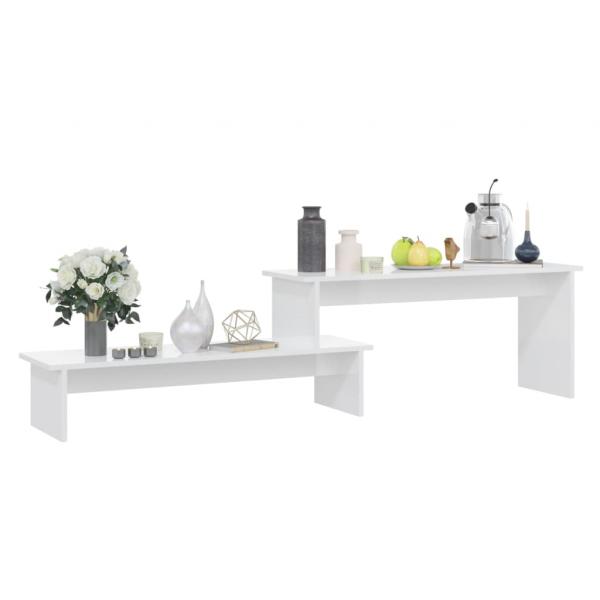 TV-Schrank Hochglanz-Weiß 180x30x43 cm Holzwerkstoff