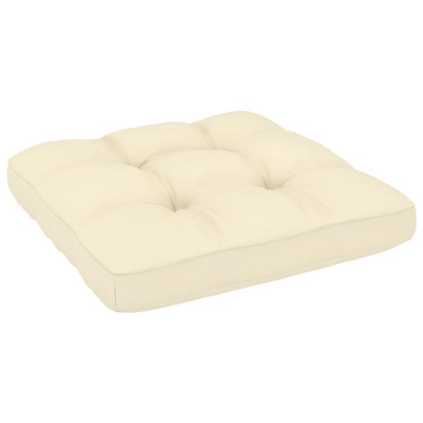 5-tlg. Garten-Lounge-Set mit Kissen Massivholz Kiefer