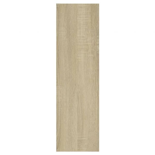 Wandregal Sonoma-Eiche 75x16x55 cm Holzwerkstoff