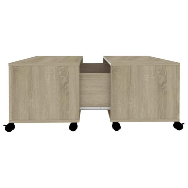 Couchtisch Sonoma-Eiche 75x75x38 cm Holzwerkstoff