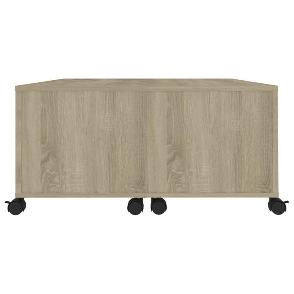 Couchtisch Sonoma-Eiche 75x75x38 cm Holzwerkstoff