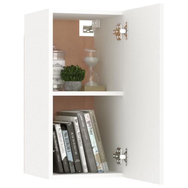 8-tlg. TV-Schrank-Set Weiß Holzwerkstoff