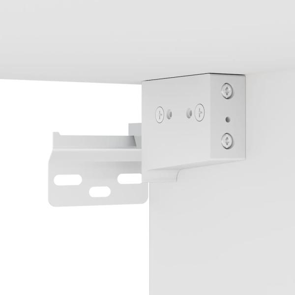 10-tlg. TV-Schrank-Set Weiß Holzwerkstoff