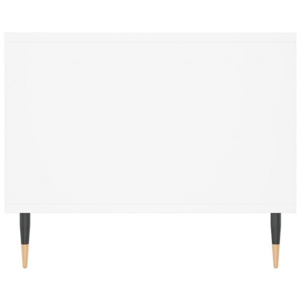 Couchtisch Weiß 102x50x40 cm Holzwerkstoff