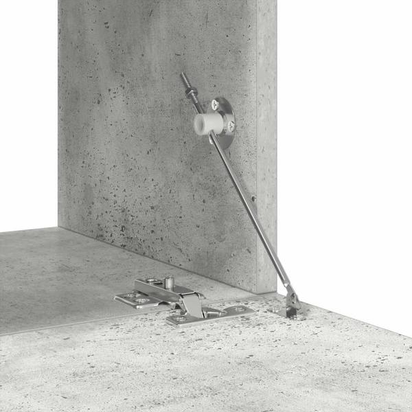 6-tlg. TV-Schrank-Set Betongrau Holzwerkstoff