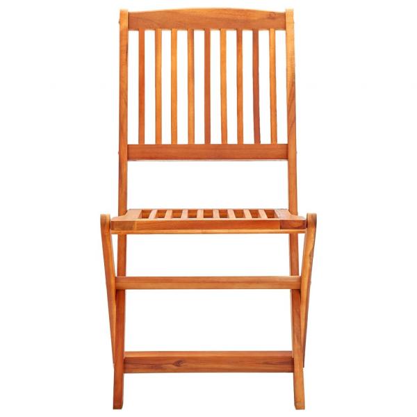 ARDEBO.de - Klappbare Gartenstühle 2 Stk. Massivholz Eukalyptus