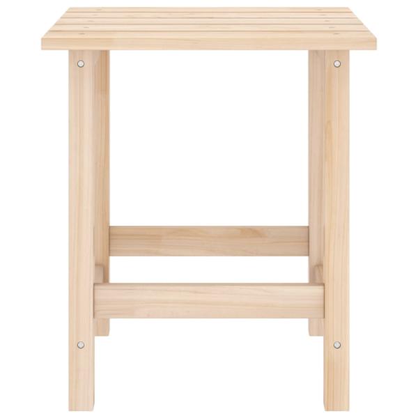 Adirondack-Gartenstuhl mit Tisch Massivholz Tanne