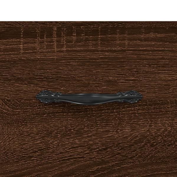 Nachttisch Braune Eiche 40x35x47,5 cm Holzwerkstoff