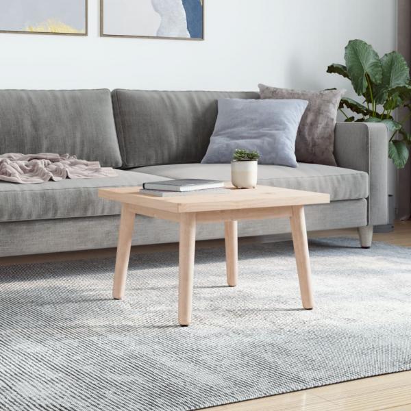 Tischplatte 60x60x2,5 cm Massivholz Kiefer Quadratisch