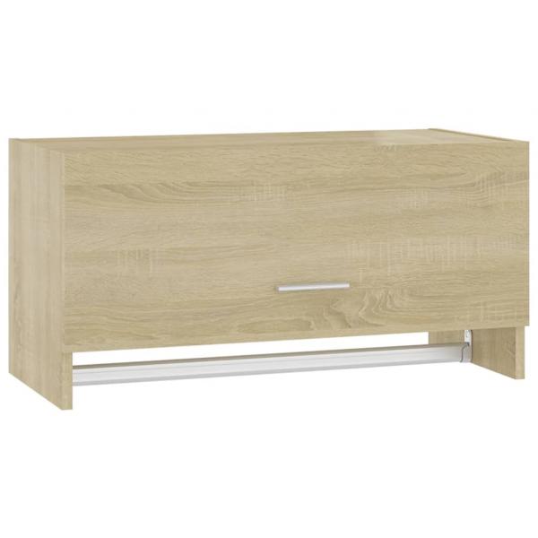 Kleiderschrank Sonoma-Eiche 70x32,5x35 cm Holzwerkstoff