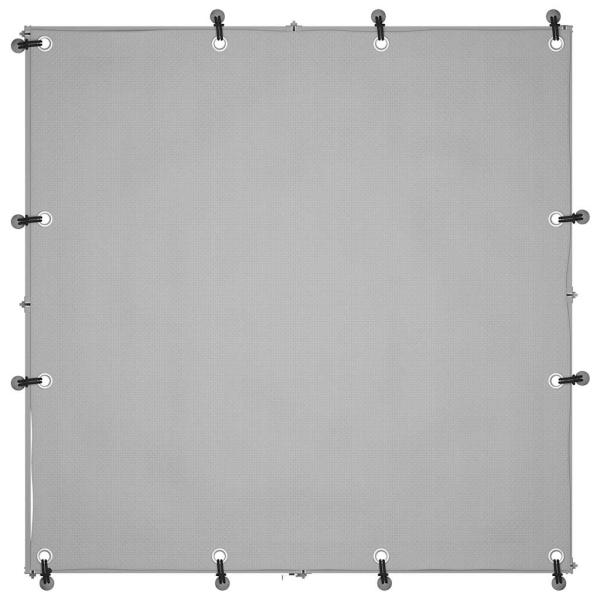 Hundezwinger Silbern 110x110x110 cm Stahl