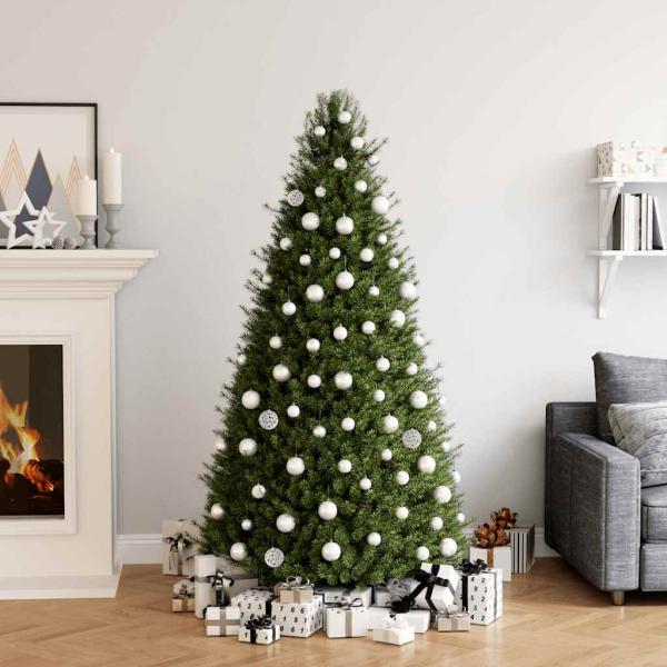 ARDEBO.de - 100-tlg. Weihnachtskugel-Set Weiß