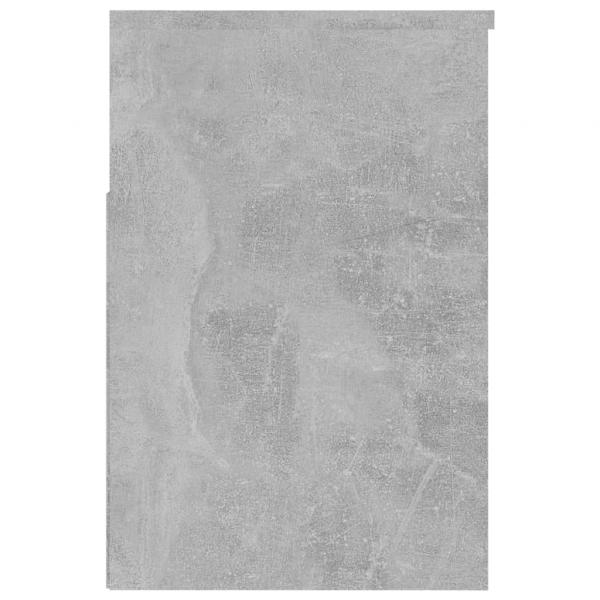 Schuhbank Betongrau 60x30x45 cm Holzwerkstoff
