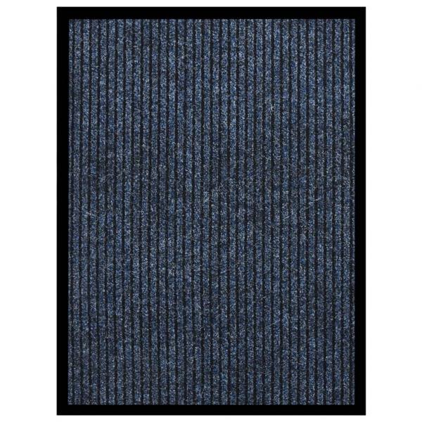 ARDEBO.de - Fußmatte Gestreift Blau 60x80 cm