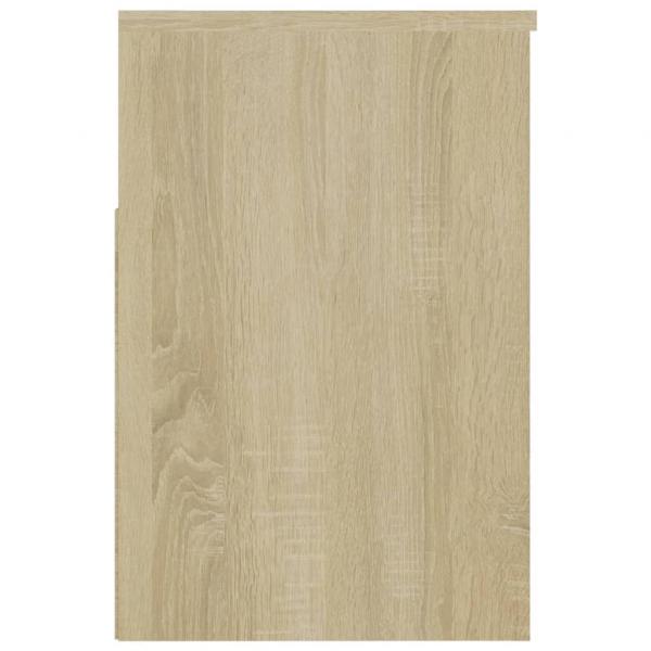 Schuhbank Sonoma-Eiche 60x30x45 cm Holzwerkstoff