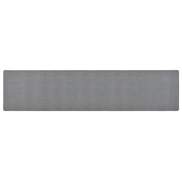 Teppichläufer Dunkelgrau 50x250 cm