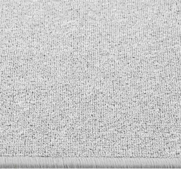 Teppichläufer Hellgrau 50x200 cm