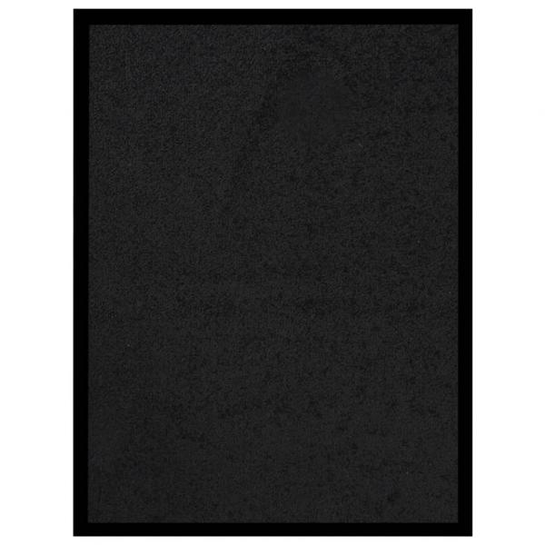 ARDEBO.de - Fußmatte Schwarz 40x60 cm 