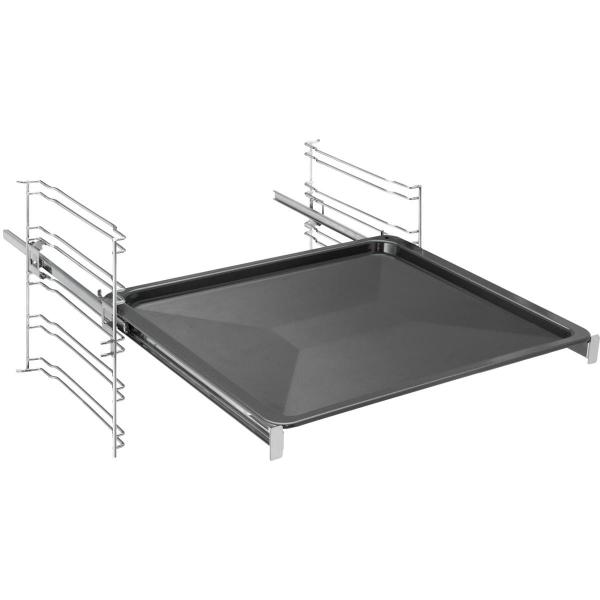 Amica 00201 Teleskop-Auszugsschienen-Paar, Links und Rechts, Teilauszug, für 65l Backraum