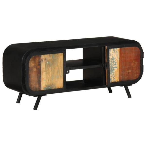 ARDEBO.de - TV-Schrank 110x30x45 cm Altholz Massiv
