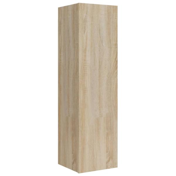 4-tlg. TV-Schrank-Set Sonoma-Eiche Holzwerkstoff