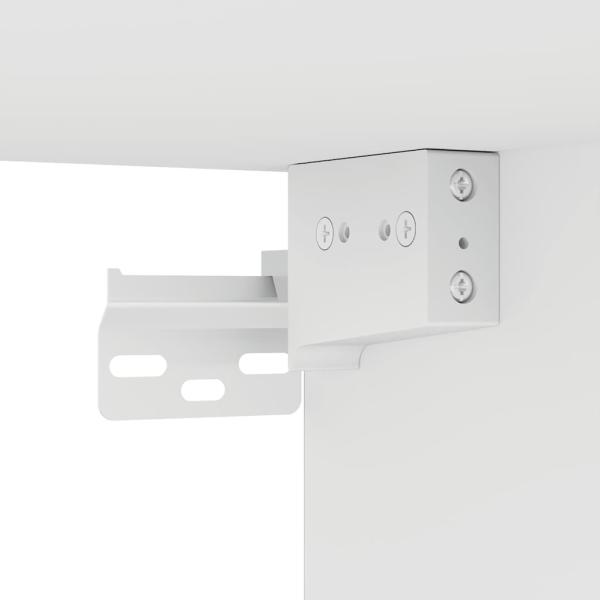 4-tlg. TV-Schrank-Set Weiß Holzwerkstoff