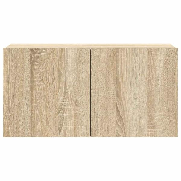 4-tlg. TV-Schrank-Set Sonoma-Eiche Holzwerkstoff