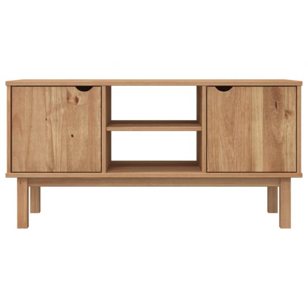 TV-Schrank OTTA 113,5x43x57 cm Massivholz Kiefer