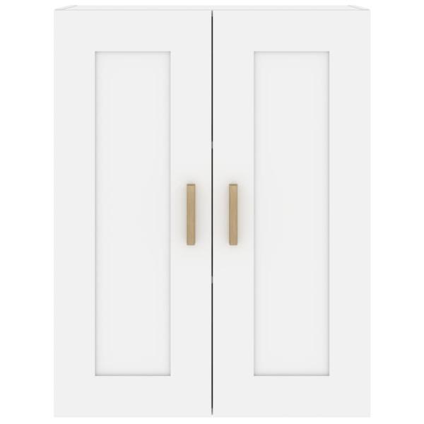 Wandschrank Weiß 69,5x32,5x90 cm Holzwerkstoff
