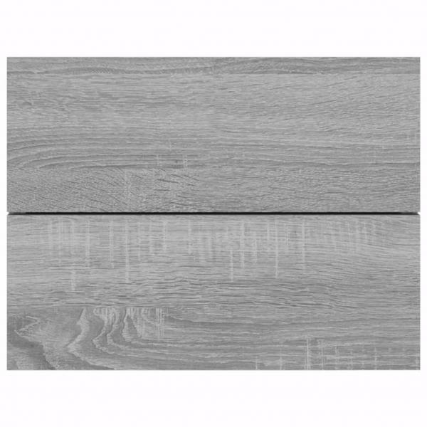 Nachttisch Grau Sonoma 40x30x30 cm Holzwerkstoff