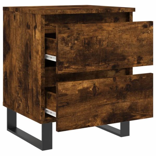 Nachttisch Räuchereiche 40x35x50 cm Holzwerkstoff
