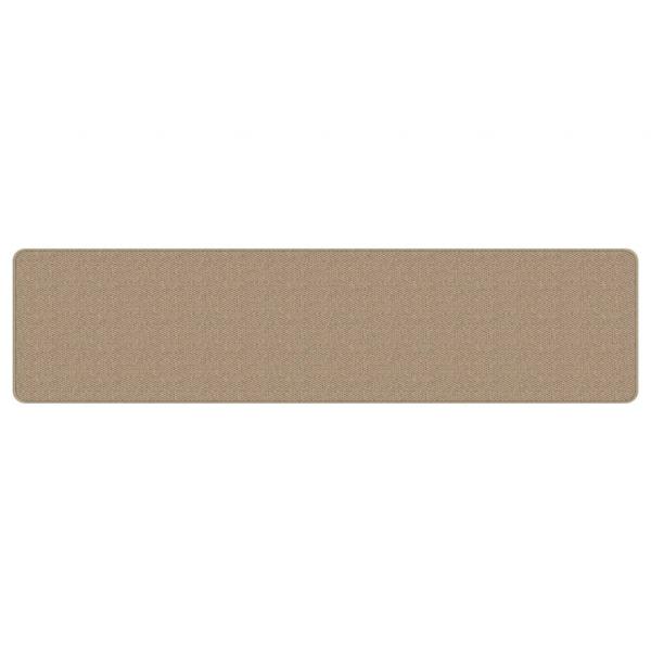 Teppichläufer Sisal-Optik Sandfarben 50x200 cm