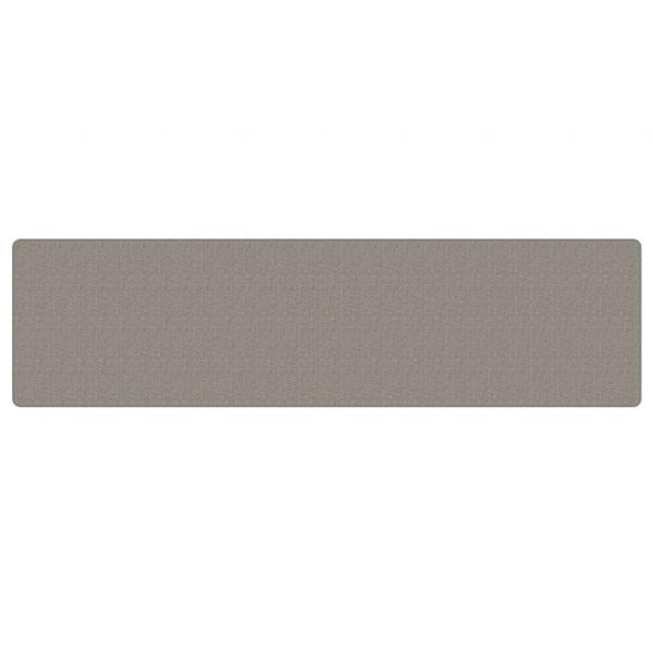 Teppichläufer Sisal-Optik Silbern 80x300 cm