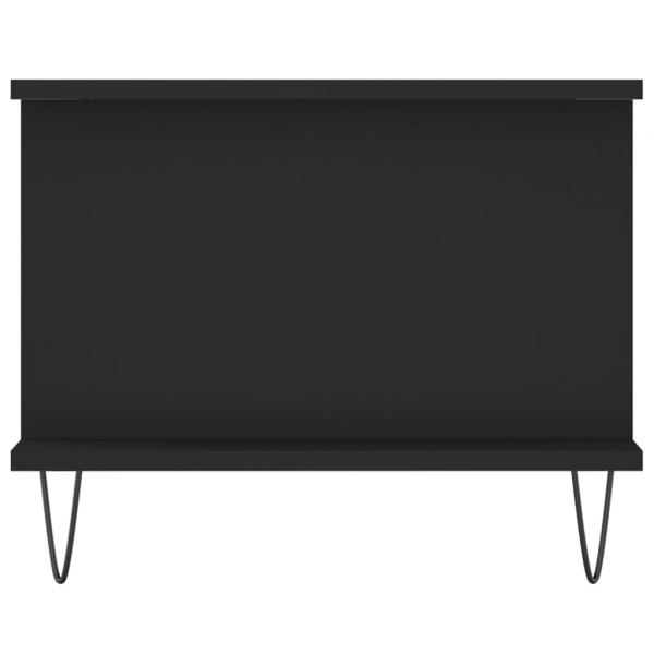 Couchtisch Schwarz 90x50x40 cm Holzwerkstoff