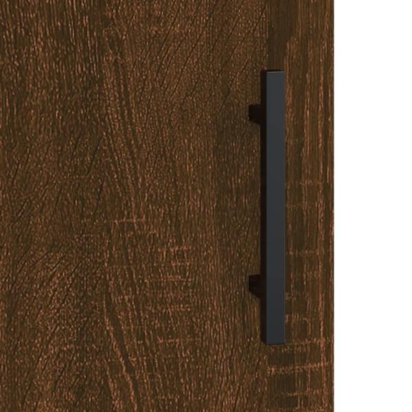 Nachttisch Braun Eichen-Optik 40x40x50 cm Holzwerkstoff