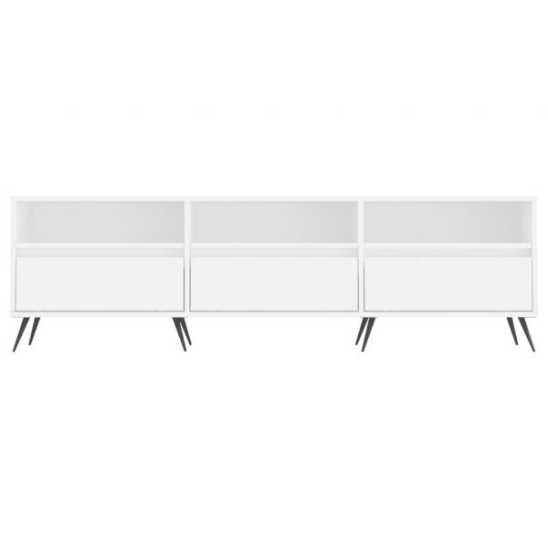 TV-Schrank Weiß 150x30x44,5 cm Holzwerkstoff