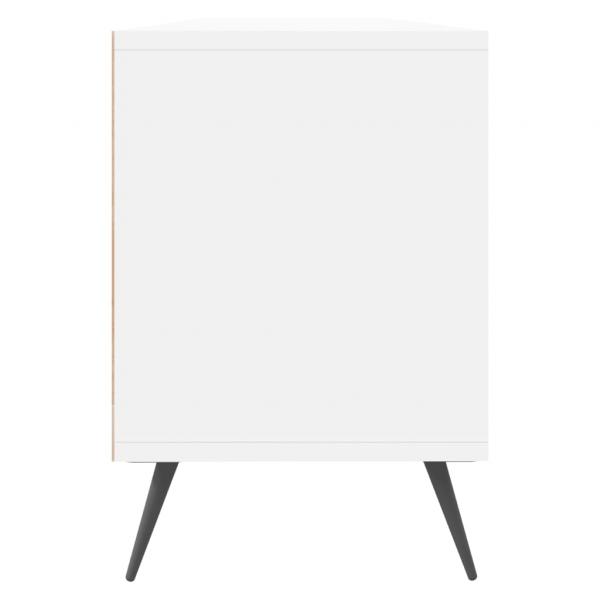TV-Schrank Weiß 150x30x44,5 cm Holzwerkstoff