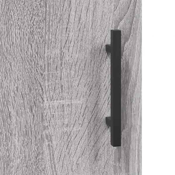 Schreibtisch Grau Sonoma 140x50x75 cm Holzwerkstoff