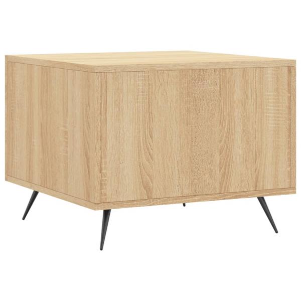 Couchtisch Sonoma-Eiche 50x50x40 cm Holzwerkstoff