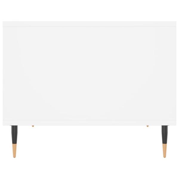 Couchtisch Weiß 60x50x40 cm Holzwerkstoff