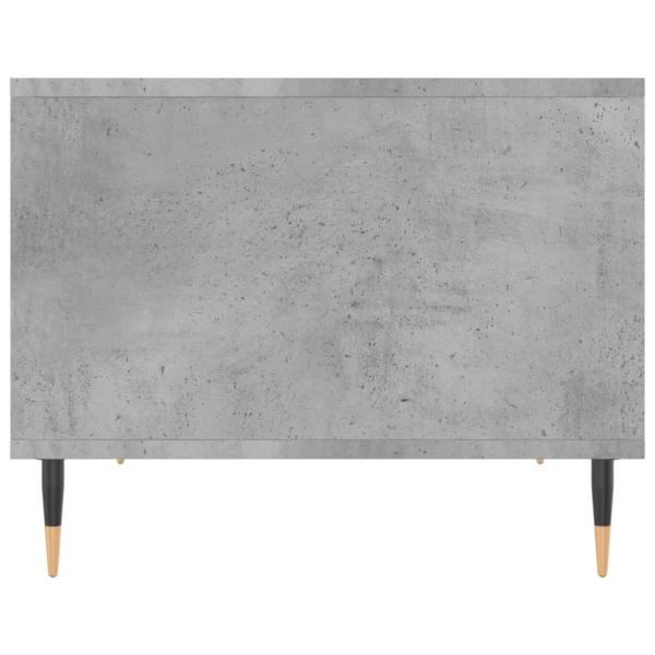 Couchtisch Betongrau 60x50x40 cm Holzwerkstoff
