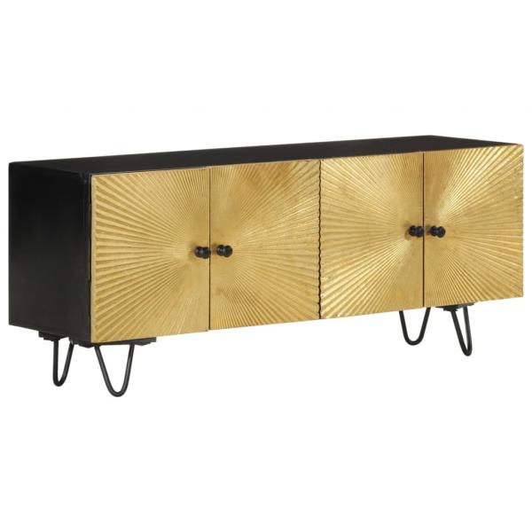 ARDEBO.de - TV-Schrank 110x30x45 cm Massivholz Mango