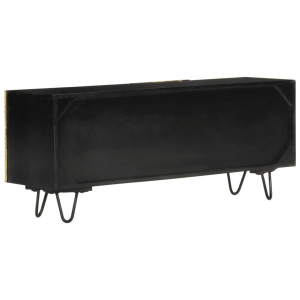TV-Schrank 110x30x45 cm Massivholz Mango
