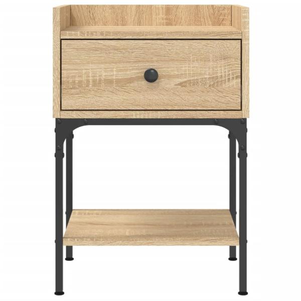 Nachttische 2 Stk. Sonoma-Eiche 40,5x31x60 cm Holzwerkstoff