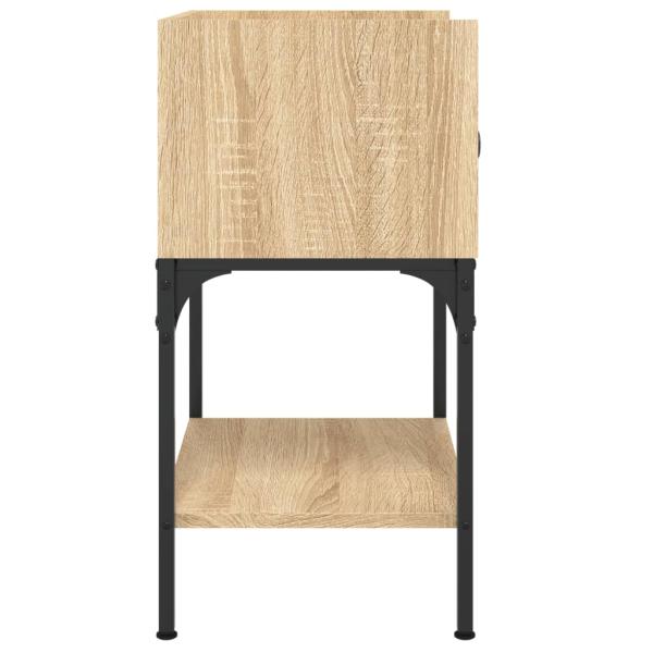 Nachttische 2 Stk. Sonoma-Eiche 40,5x31x60 cm Holzwerkstoff