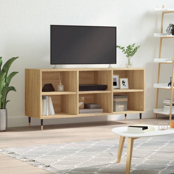 ARDEBO.de - TV-Schrank Sonoma-Eiche 103,5x30x50 cm Holzwerkstoff