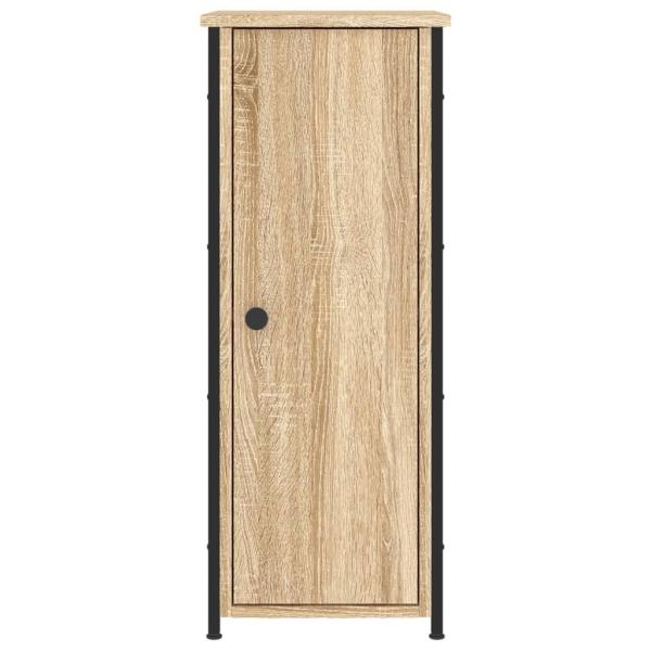 ARDEBO.de - Nachttische 2 Stk. Sonoma-Eiche 32x42x80 cm Holzwerkstoff
