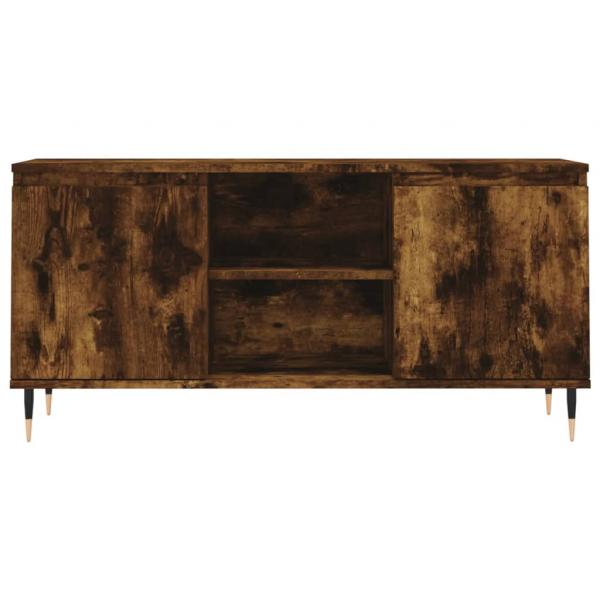 TV-Schrank Räuchereiche 104x35x50 cm Holzwerkstoff