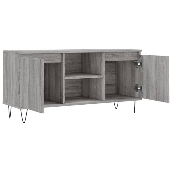 TV-Schrank Grau Sonoma 104x35x50 cm Holzwerkstoff